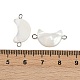 Подвески-коннекторы из натуральной ракушки STAS-D378-24P-3
