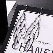Модные серьги с кисточками из сплава LE0985-10