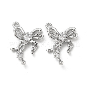 Латунные микро проложить кубического циркония подвески KK-H460-54P