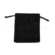 Бархатные мешочки для хранения украшений на шнурке ABAG-P013-02B-01
