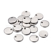 Не тускнеющие подвески из нержавеющей стали 201 STAS-F255-043P-8mm