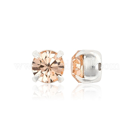 Preciosa® maxima crystal в пришивной чашке X-PRC-SS29-90300-S-1