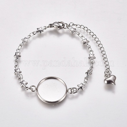 Изготовление браслета из нержавеющей стали 304 STAS-WH0014-25P-1
