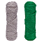 2Rolls 2 Colors Jute Cord, Jute String, Jute Twine, for Jewelry Making, Mixed Color, 2mm, about 50m/roll, 1roll/color