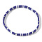Vintage Ethnic Style Glass Seed Beads Stretch Bracelets for Women, Rectangle, Mixed Color, Inner Diameter: 6-1/4 inch(16cm)~6-1/2 inch(16.5cm)