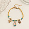 Bohemian Shell Bead Bracelets, Shell Charm Summer Beach Vacation Bracelets for Women
