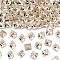 Preciosa® MAXIMA Crystal Fancy Stones, Czech Crystal, 435 23 615 Square, Dura Foiling, 00520 Light Gold Quartz, 6x6mm