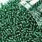 TOHO Round Seed Beads, Japanese Seed Beads, (24B) Silver Lined Dark Peridot, 11/0, 2.2mm, Hole: 0.8mm, about 5555pcs/50g