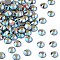 Preciosa® Crystal Hotfix Flatback Stones, Czech Crystal, Round(438 11 612 Chaton Rose VIVA 12 ®), 10210 200 Lt. Smoked Topaz AB, SS6(1.9~2.1mm)