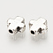 Tibetan Style Alloy Beads, Cross, Cadmium Free & Lead Free, Antique Silver, 8.5x8x3.5mm, Hole: 1.5mm, about 1310pcs/1000g
