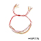 Bohemian Style Glass Seed Beads Multi-strand Bracelets, Braided Beads Jewelry For Women, Colorful