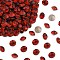 Preciosa® MAXIMA Crystal Round Stones, Czech Crystal, Dura Foiling, Round(431 11 615 Chaton), 90075 Red Velvet, SS39(8.15~8.4mm)
