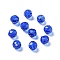 K9 Glass Imitation Austrian Crystal Beads, Faceted, Round, Medium Blue, 6mm, Hole: 1mm