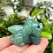 Natural Green Aventurine Carved Figurines Statues for Home Desktop Decoration, Dragon, 40mm
