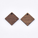 Подвески из орехового дерева X-WOOD-S054-38-2