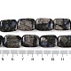Бусины из натурального глаукофана G-C141-C01-03-5