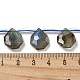 Природные лабрадорита бисер нитей G-P544-C03-01-4
