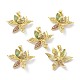 Кулоны из экологически чистой латуни с фианитом KK-SZ0004-54-1