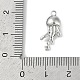 Латунные микро проложить кубического циркония подвески KK-I719-36P-3