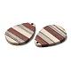 Подвески из дерева венге WOOD-F013-06-3