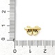 Латунные микро проложить кубического циркония слайд подвески KK-G526-01G-3
