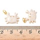 Латунь эмаль подвески KK-CJC0013-10G-01-RS-3