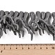 Нити бусин из непрозрачного акрила SACR-P033-02A-09-4