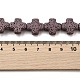 Бусы из натуральной лавы G-L498-E02-01C-4