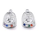 Латунные подвески из микро-паве KK-N216-578P-2