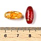 Лакированные бусины из акрила  DACR-N002-01-3