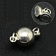 Латунные магнитные застежки с петлями KK-MC022-S-NF-1