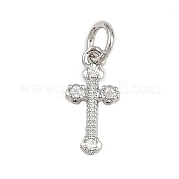 Латунные микро проложить кубического циркония подвески KK-A269-27P