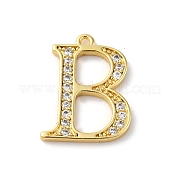 Подвеска из латуни с микропаве из кубического циркония KK-H449-76G-10
