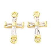 Латунные прозрачные подвески из кубического циркония KK-D325-05G