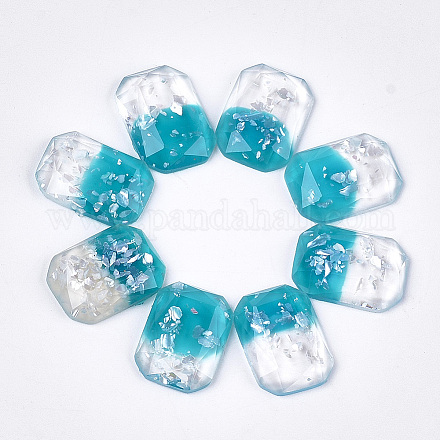 Двухтонные смоляные кабошоны X-CRES-T014-06I-1