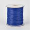 Eco-Friendly Korean Waxed Polyester Cord, Blue, 1.5mm, about 169.51~174.98 Yards(155~160m)/Roll