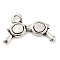 Alloy Charms, Cadmium Free & Lead Free, Glasses, Antique Silver, 13.5x22.5x2mm, Hole: 2mm, about 714pcs/1000g
