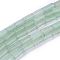 Natural Green Aventurine Beads Strands, Column, 4x2.2mm, Hole: 0.8mm, about 88pcs/strand, 15 inch
