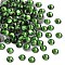 Preciosa® Crystal Hotfix Flatback Stones, Czech Crystal, Round(438 11 612 Chaton Rose VIVA 12 ®), 50630 Shamrock, SS10(2.7~2.9mm)
