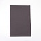 Jewelry Flocking Cloth, Polyester, Self-adhesive Fabric, Rectangle, Gray, 29.5x20x0.07cm