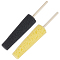 BENECREAT 2 Colors Pottery Sponge for Clay, Ceramic Throwing Stick Pottery Trimming Tools Clay & Pottery Sculpture for Artist Clay and Pottery Sponge Holder