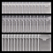 GLOBLELAND 39Pieces Clear Stamp and Die Storage Bag Pockets 3Size PVC Plastic Stamp Seal Storage Envelopes Case Dies Stamp Storage Pocket Protectors for DIY Paper Card Scrapbooking Craft