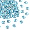 Preciosa® MAXIMA Crystal No Hotfix Flatback Stones, Czech Crystal, Dura Foiling, Round(438 11 615 Chaton Rose), 60010 200 Aqua Bohemica AB, SS10(2.7~2.9mm)