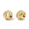 Brass Linking Rings, Cadmium Free & Nickel Free & Lead Free, Wire Wrapping Rings, Real 14K Gold Plated, 10x11x8mm, Hole: 6x4mm