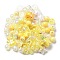 Acrylic Beads, Mixed Shapes, Yellow, 8~51x8~51x6~27.5mm, Hole: 1.8~3.8mm, about 163pcs/350g, 350g/bag