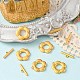 Застежка тоггл из сплава FIND-YW0002-23MG-5