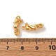 Латунные микро проложить кубического циркония подвески KK-K382-44G-3