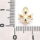 Латунные подвески KK-T075-41G-3