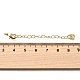 Латунный микропаве кубический цирконий с цепочкой KK-V011-27G-3