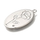 Латунные микро проложить кубического циркония подвески KK-U038-05P-11-2